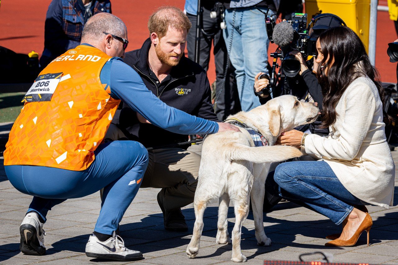Le prince Harry et Meghan Markle ont des "chiens de soutien émotionnel"