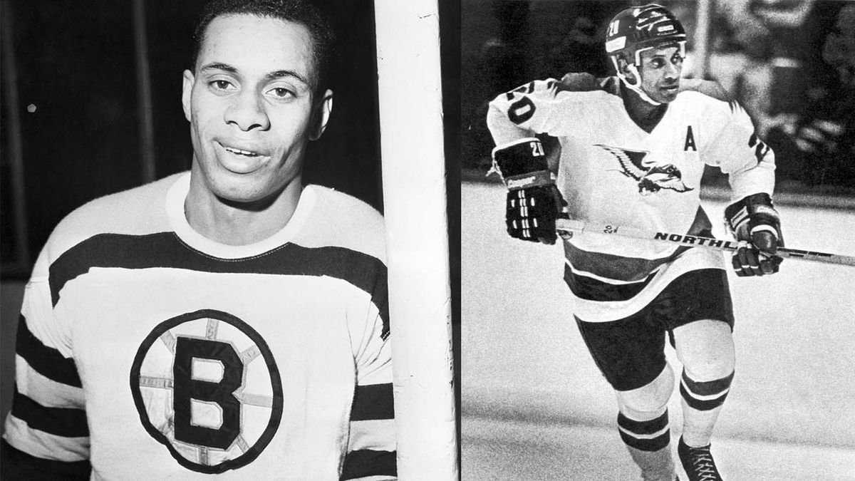 La historia olvidada de Willie O'Ree de romper la barrera del color de la NHL