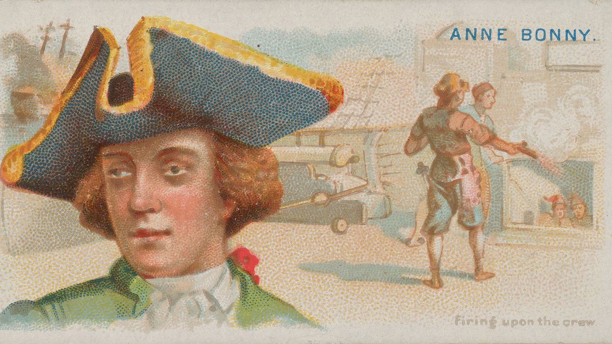 Anne Bonny: Uma verdadeira pirata feminina do Caribe
