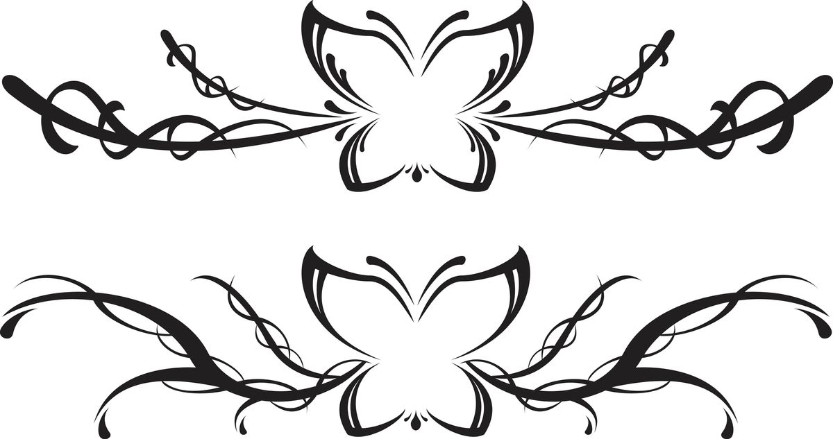蝶のタトゥーのデザイン：象徴性、意味、アイデア