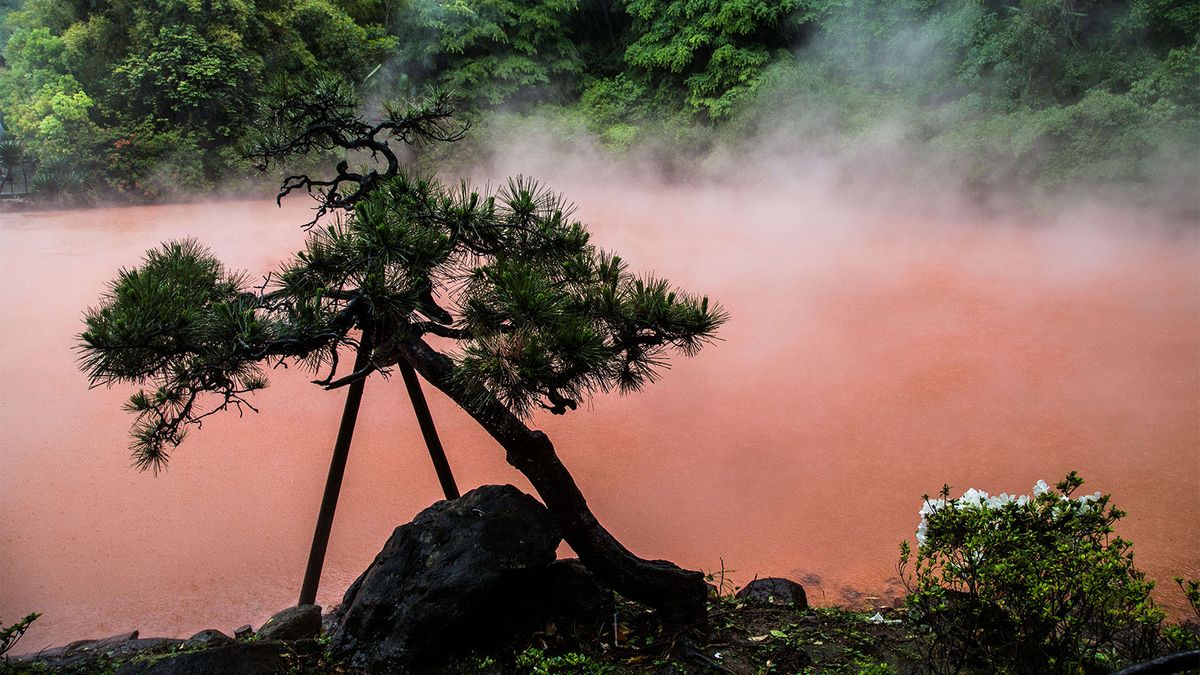 Os 7 infernos de Beppu são as fontes termais espetaculares do Japão