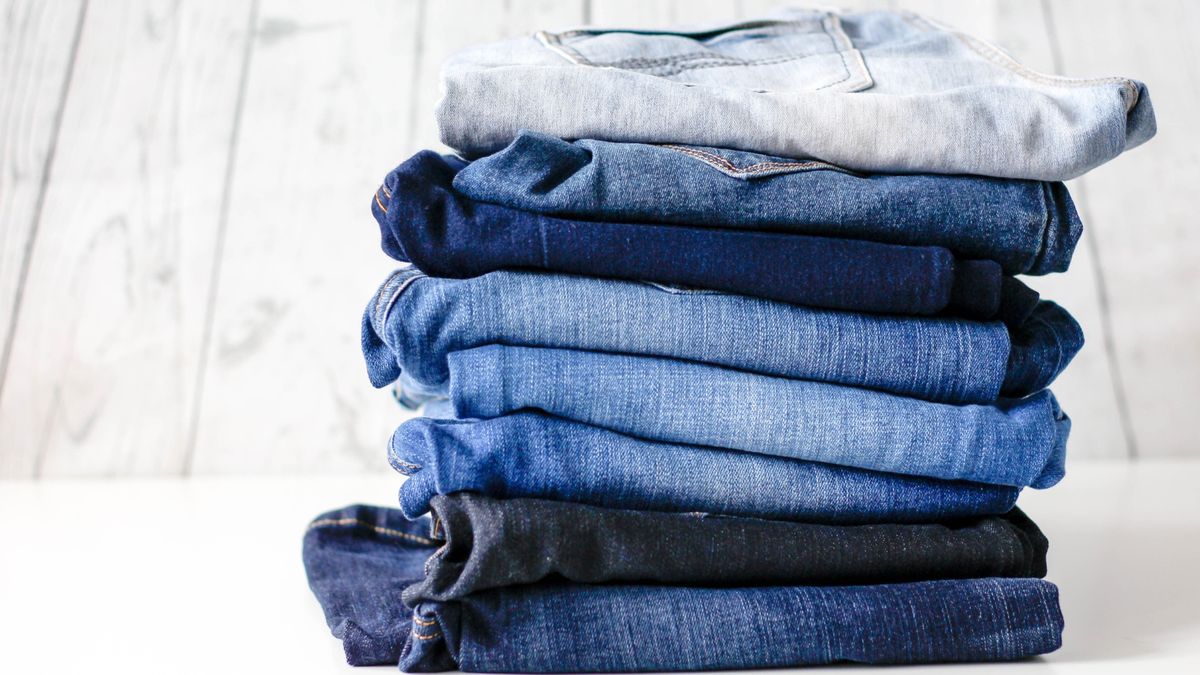 Новое зеленое решение для окрашивания синей джинсовой ткани