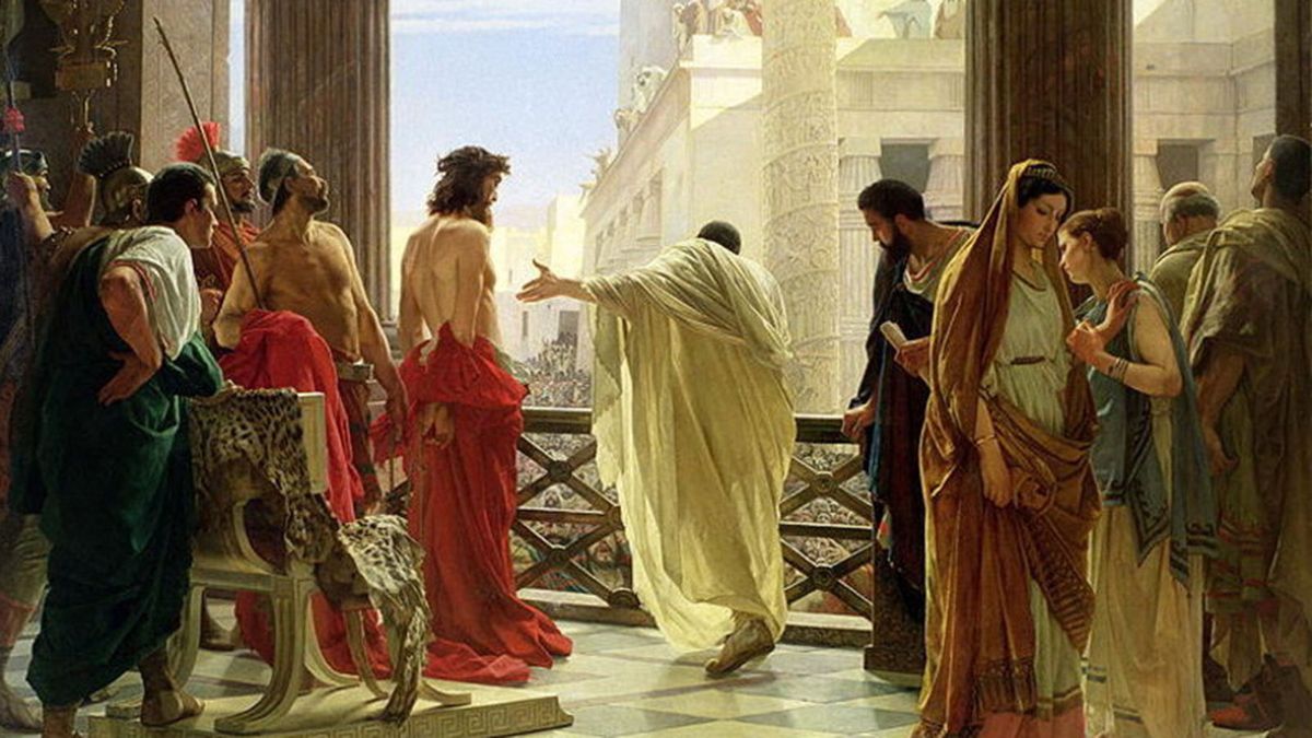 예수께서 십자가에 못 박히시기 전과 후에 본디오 빌라도는 누구였습니까?