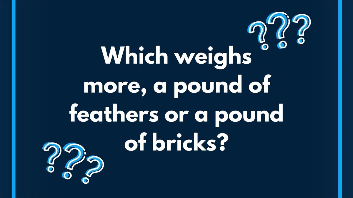 Riesci a risolvere questo indovinello?