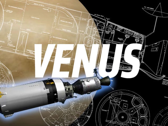 NASAの計画された金星ミッションは宇宙飛行士を燃料タンクに入れていただろう