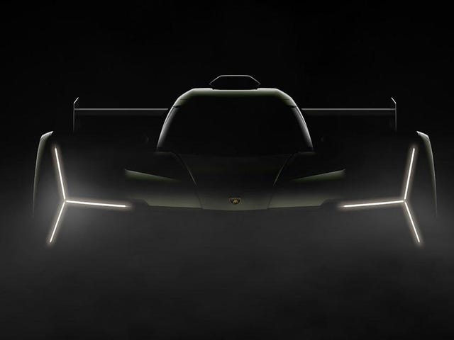 Com certeza parece que o protótipo LMDh Le Mans da Lamborghini acabou de vazar