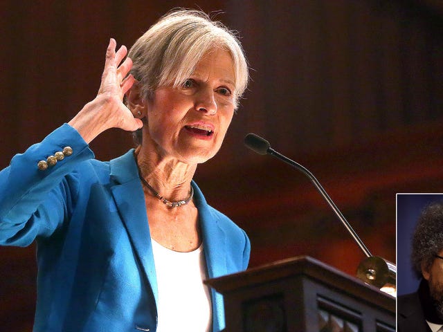 Krytycy ostrzegają, że kandydatura Jill Stein może zmniejszyć szanse Cornela Westa na zostanie wybranym