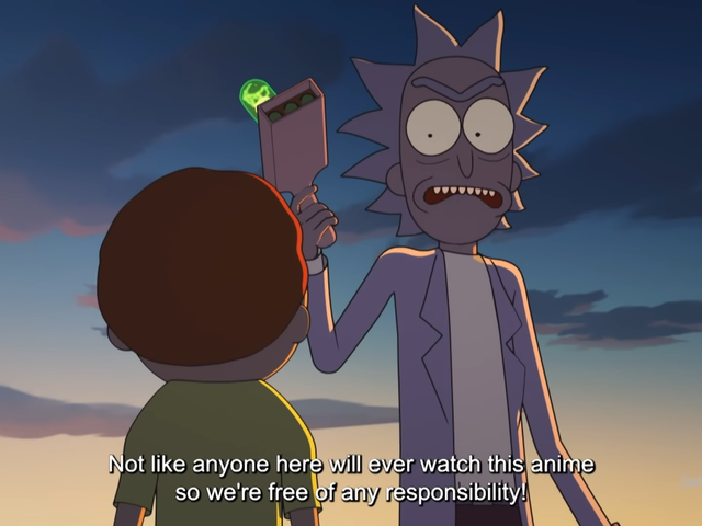 Rick and Morty のアニメ ハロウィン スペシャルで悪魔にネジを付ける
