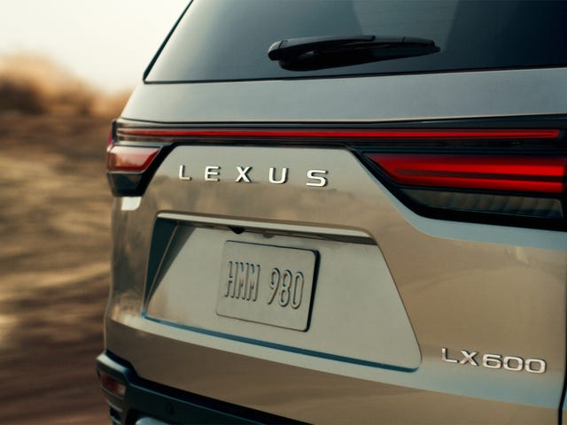 Lexus, 10월 13일 데뷔를 앞둔 2022 LX 600 티저