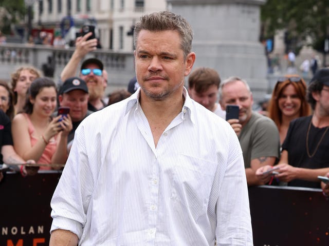 Matt Damon "cayó en una depresión" filmando una mala película no revelada de Matt Damon