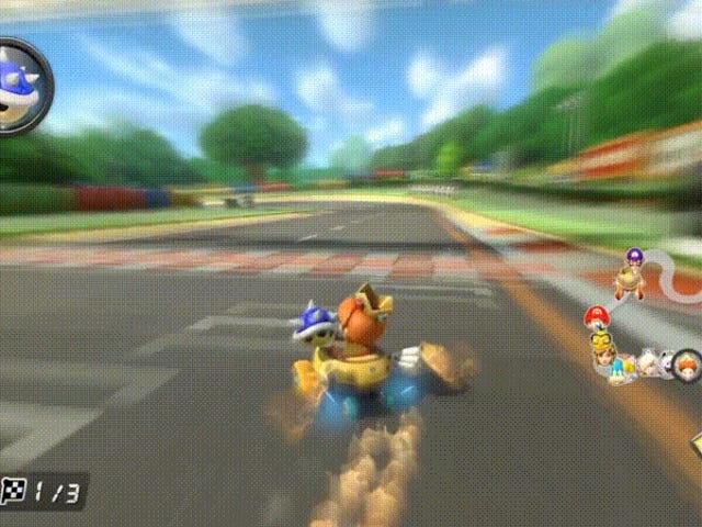 Los Speedrunners de Mario Kart están compitiendo para explotarse con conchas azules