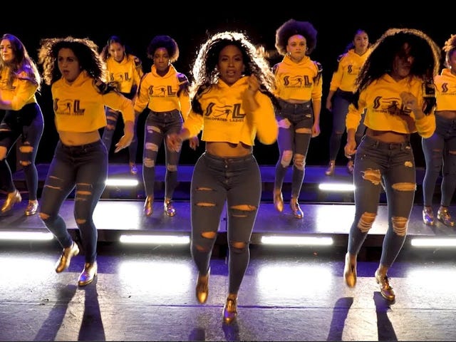 Tout le monde Tap: The Syncopated Ladies Channel Beychella