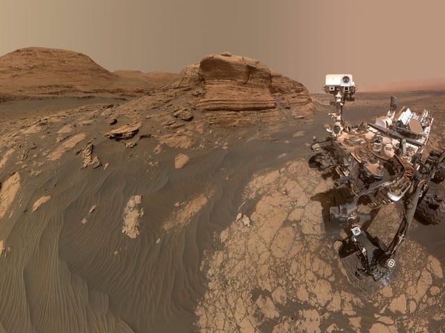 Mars Rover 'Lain' NASA Mengirim Kembali Selfie untuk Mengingatkan Kita Bahwa Masih Ada
