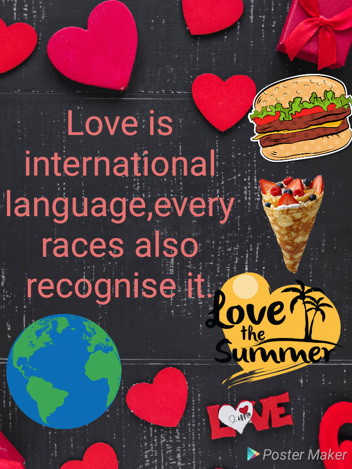 제목 : 사랑은 모든 인종의 국제어입니다.