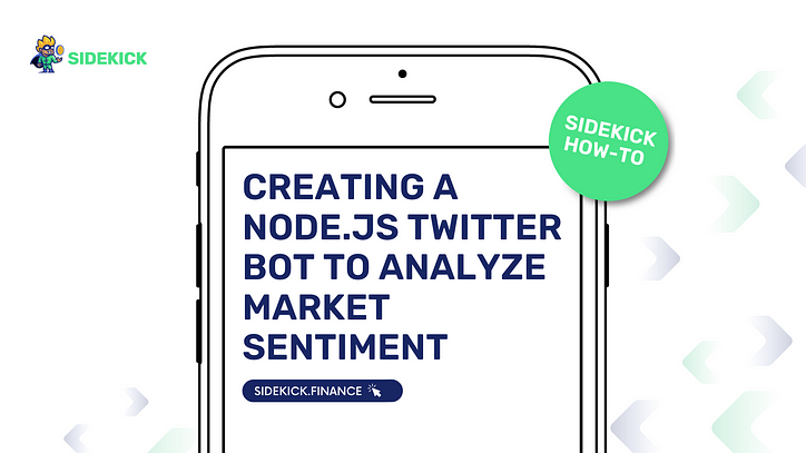 การสร้างบอท Twitter ของ Node.js เพื่อวิเคราะห์ความคิดเห็นของตลาด