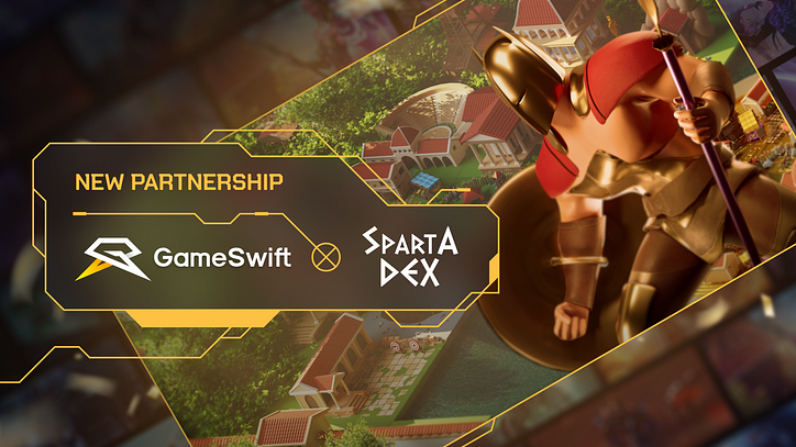 GameSwift x SpartaDex: asociación con el primer DEX gamificado en Arbitrum