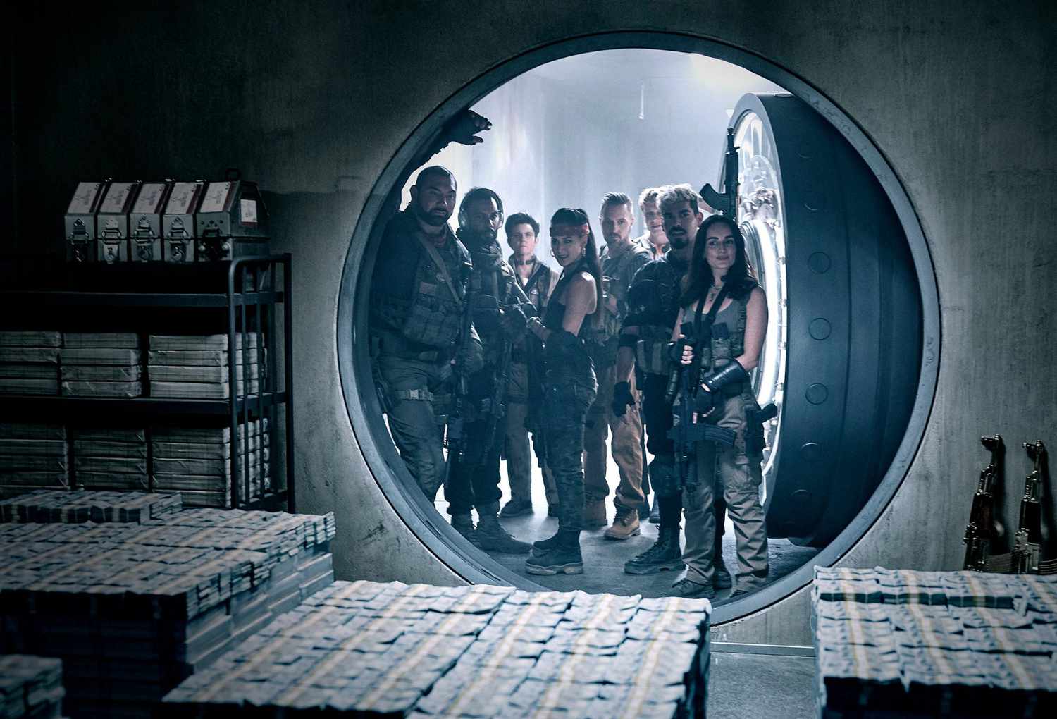 ดูครั้งแรกที่ภาพยนตร์เรื่อง Zombie-Heist Movie Army of the Dead ของ Zack Snyder สำหรับ Netflix