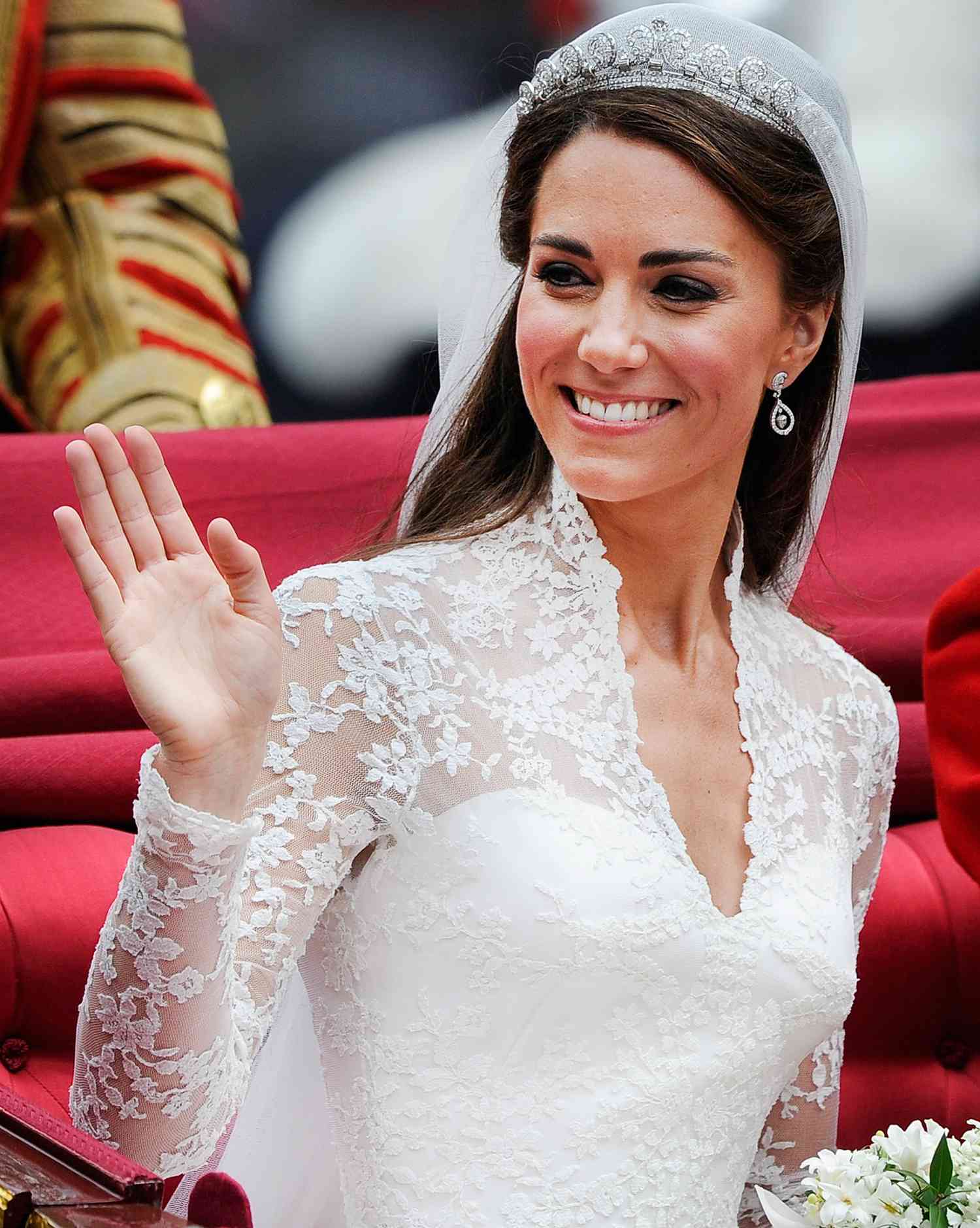 Kate Middletons Stickerei für Hochzeitskleider darüber, wie sie "Alles ein totales Geheimnis" hielten