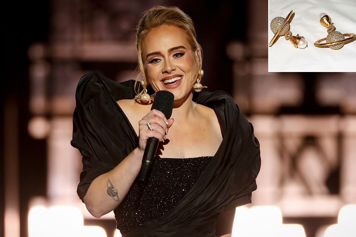 La signification des boucles d'oreilles Saturn Schiaparelli d'Adele dans son édition spéciale One Night Only