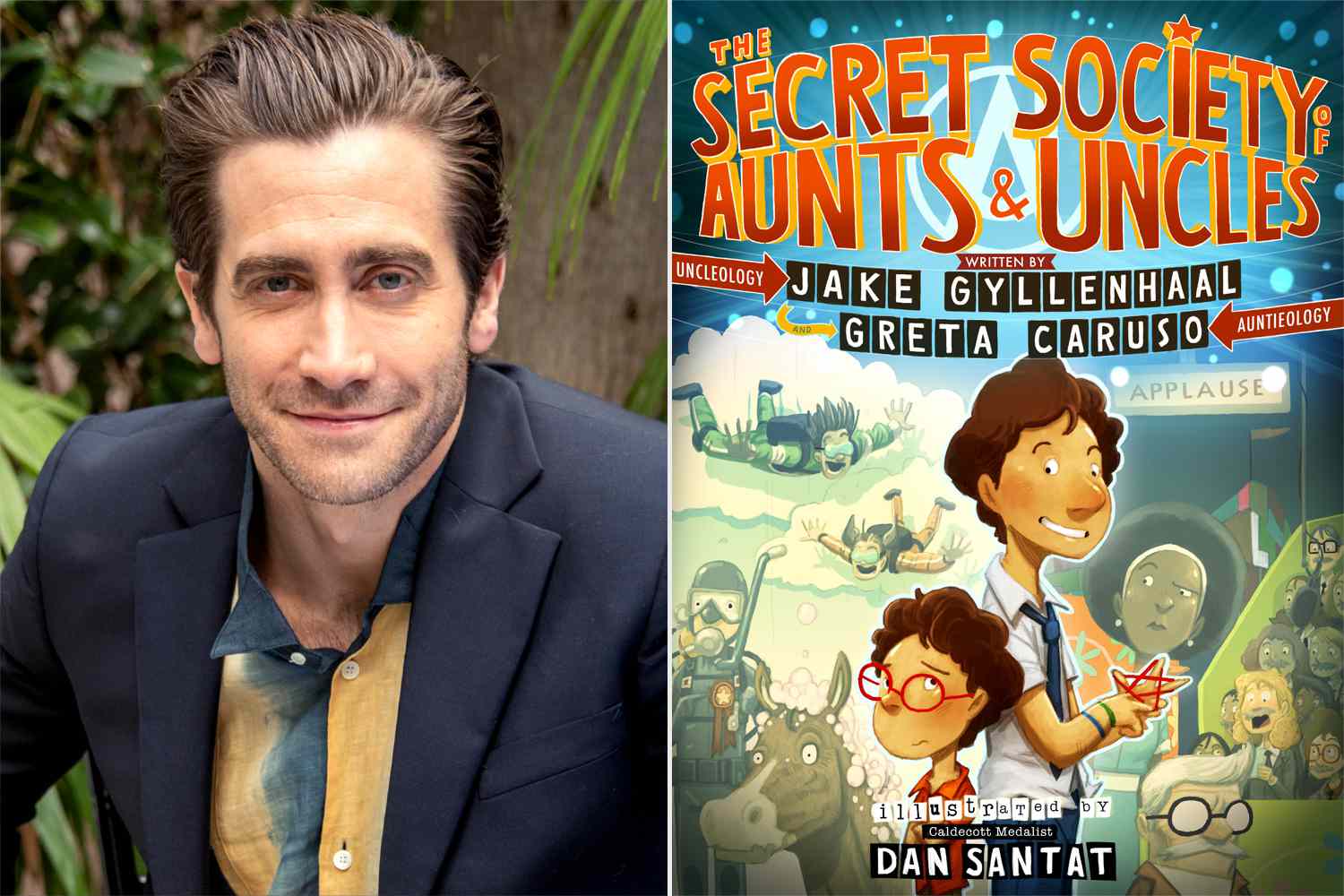Jake Gyllenhaal Mengumumkan Debut Buku Anak-Anaknya 'The Secret Society of Aunts and Uncles'
