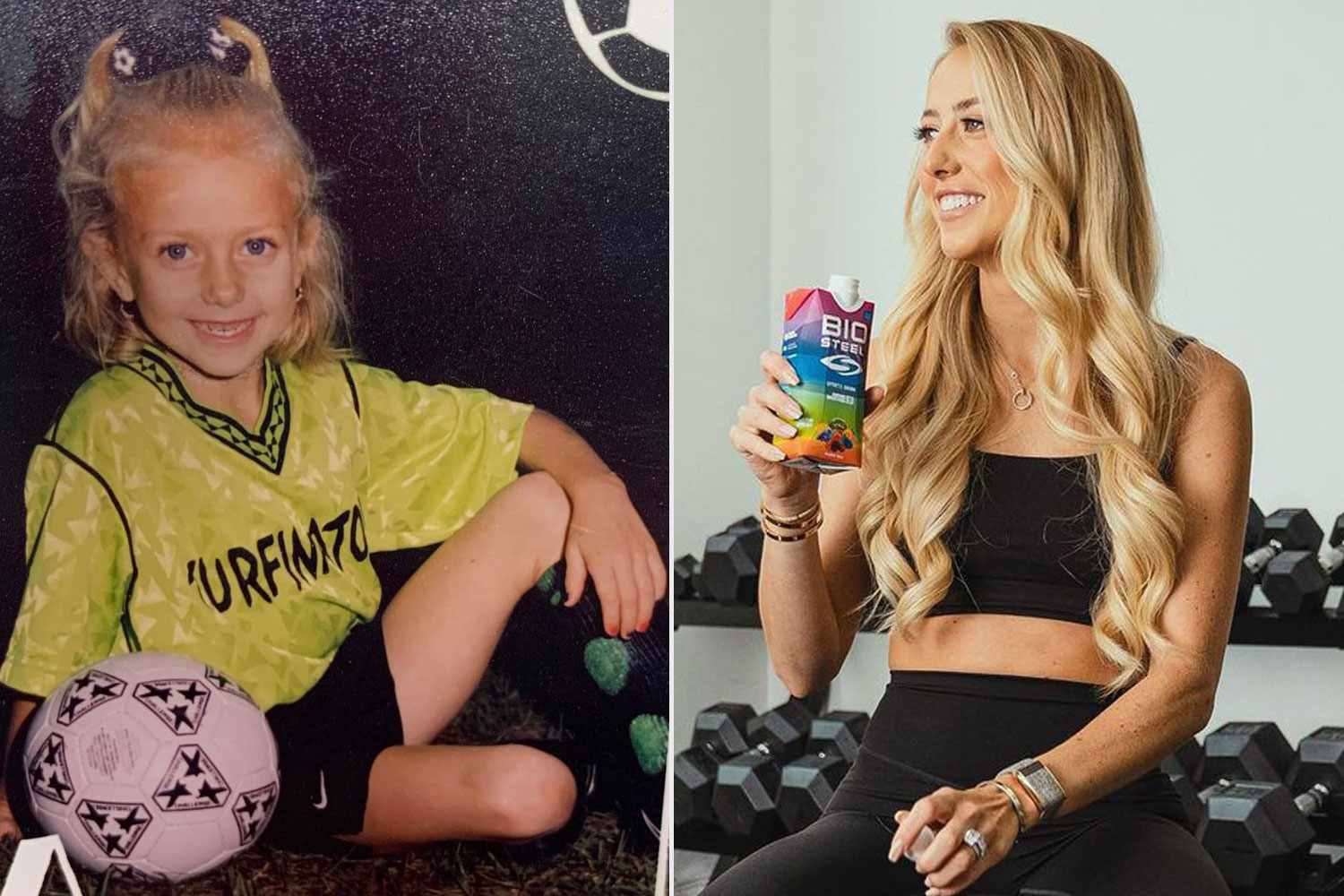 Brittany Mahomes comparte adorable foto retrospectiva de sus días de fútbol: 'Always Be Yourself'