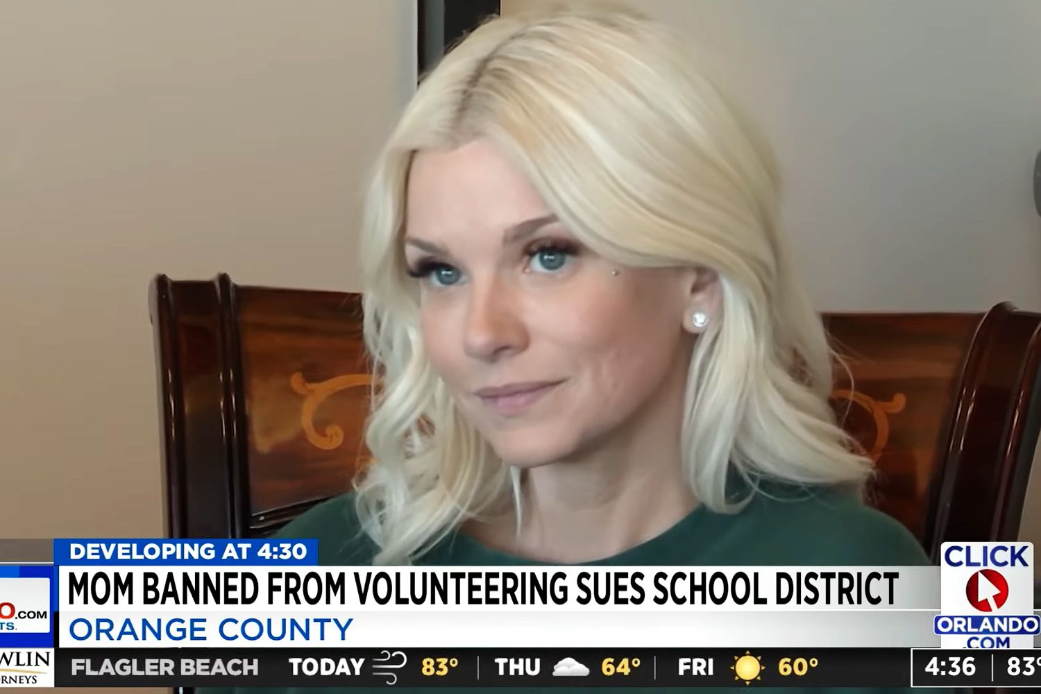 Mãe de 2 filhos na Flórida processa após supostamente ser banida da escola dos filhos por causa da conta OnlyFans