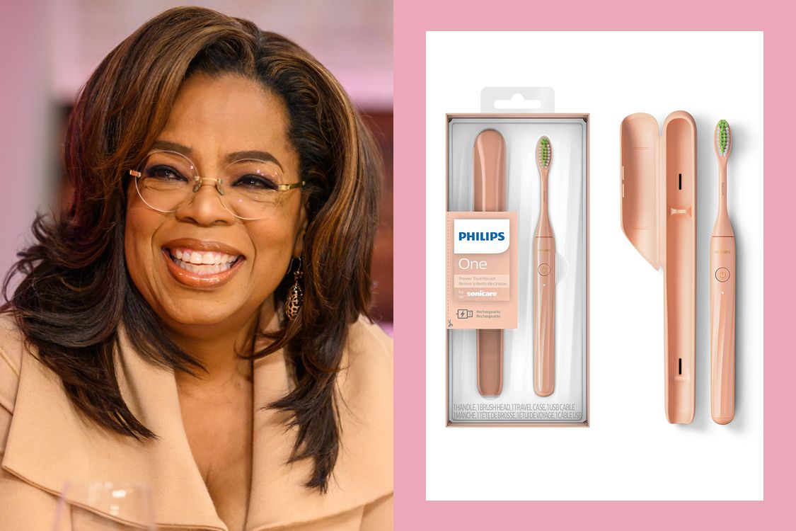 Oprah a dit une fois que cette brosse à dents électrique en vente est parfaite pour les voyages grâce à son design et son étui élégant