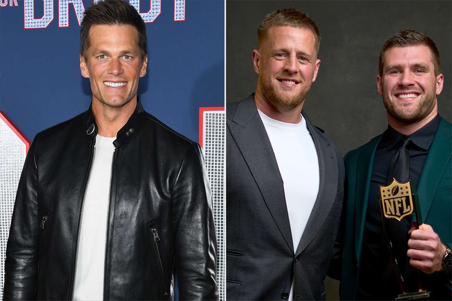 TJ Watt quiere que Tom Brady y su hermano JJ sean incluidos juntos en el Salón de la Fama de la NFL